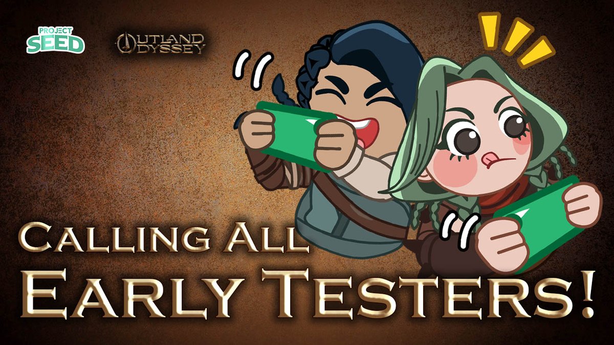 🔥 Experience the game firsthand with our early test. Only for 200 SHILL Holders!
 
🛡 Registration time: Dec 21 to Dec 23

🏹 Test Day: Dec 25
 
⚔️ Registration form: forms.gle/moqZFqXV9zKoae…
  
More details: projectseed.io/index.php/home…

#ProjectSEED $SHILL #OutlandOdyssey