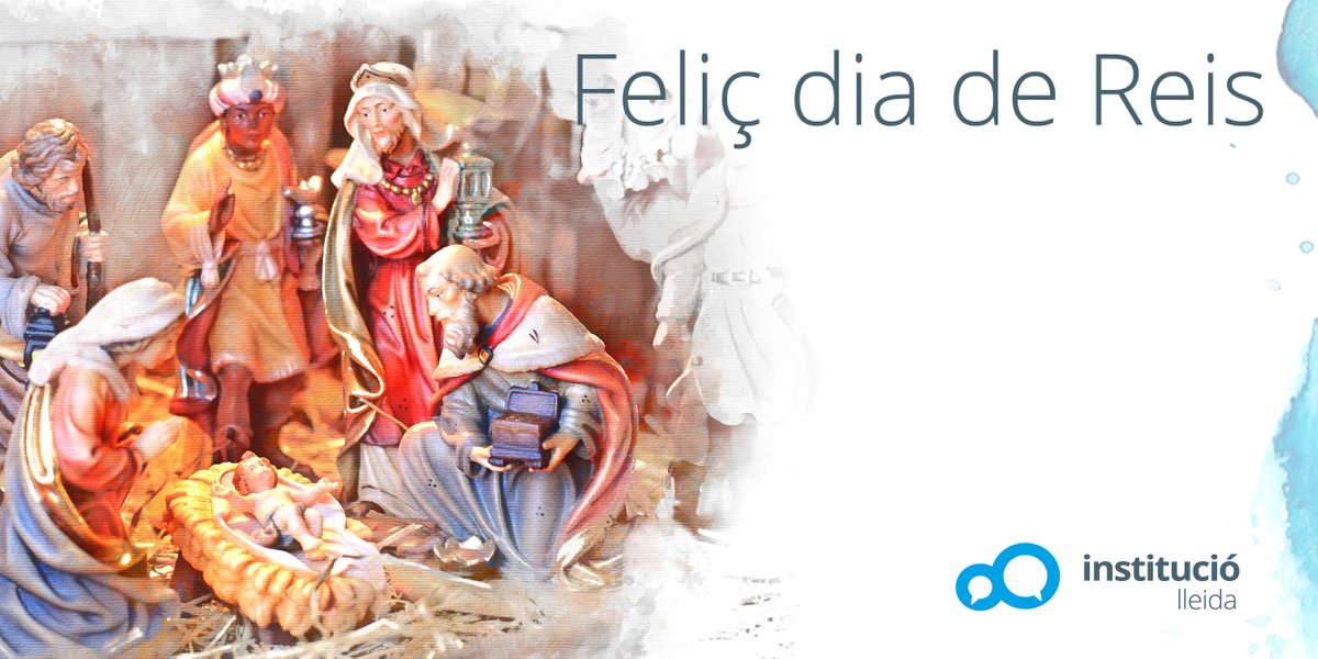En aquest dia en que tots tornem a ser nens per una estona, La Institució Lleida us desitja un Feliç dia de Reis. Esperem que us hagin portat molts regals a tots. Ens veiem aviat