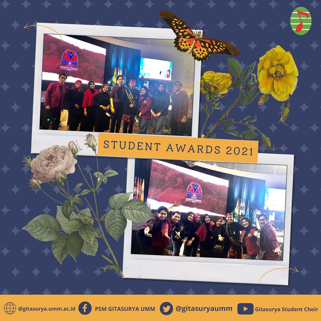 15.12.2021
PSM "GITASURYA" UMM dipercaya oleh <a href="/ummcampus/">Universitas Muhammadiyah Malang | UMM</a> untuk menjadi salah satu pengisi acara Student Award 2021