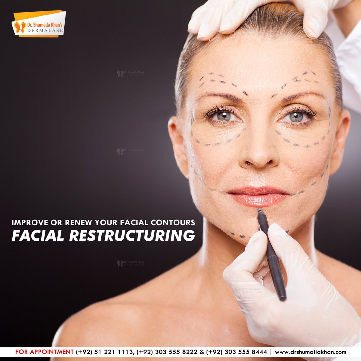 DrShumailakhan's tweet photo. #FacialRestructuring the exclusive non-surgical treatment diminishes the toll and gravity that has taken over your #face. This #treatment enhances and balances the proposition of the face to improve or renew you’re your #facialcontours in no time!
Visit https://t.co/LLq0vLRnD9 https://t.co/lbRJFzRJh4