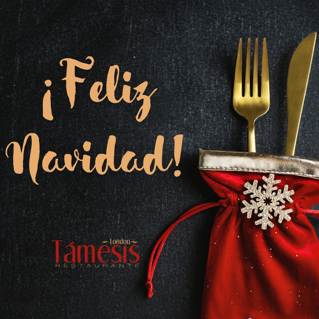 Todas las personas que formarmos el equipo de #RestauranteTámesis te deseamos una muy Feliz Navidad🎄
¡Paz y amor para ti y para los tuyos!✨

.
.
.
#RestauranteTámesis #Jaén #FelizNavidad #FelizNavidadJaén