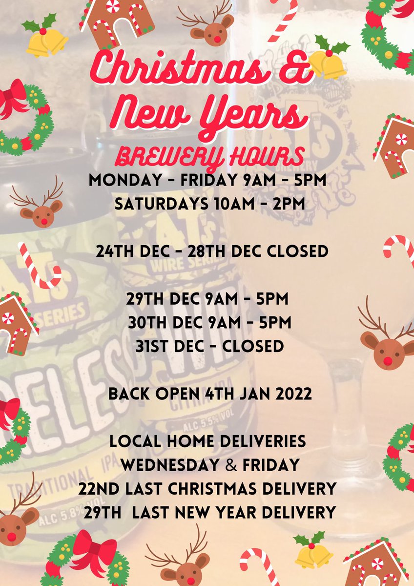 Kvmr Christmas Day Schedule 2022 Newton Beer Fest (@Nlwbeer) / Twitter