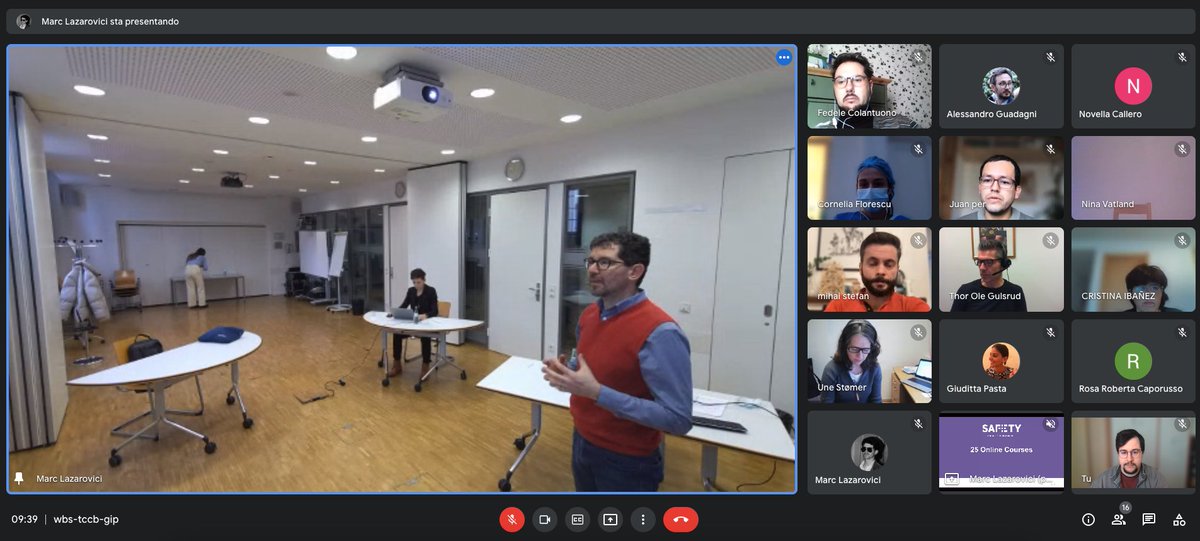 safetymedsim's tweet photo. 👌 The third session of the Virtual Project meeting in Munich of the SAFETY project has just started. 🤝🩺👩‍⚕️👨‍⚕️

This morning we will have a discussion about "Practical aspects of the SAFETY course"! 💪💪

#safetyproject #eucommission #simulation #medical #EUproject #socialmedia https://t.co/2cUdnBUyWQ