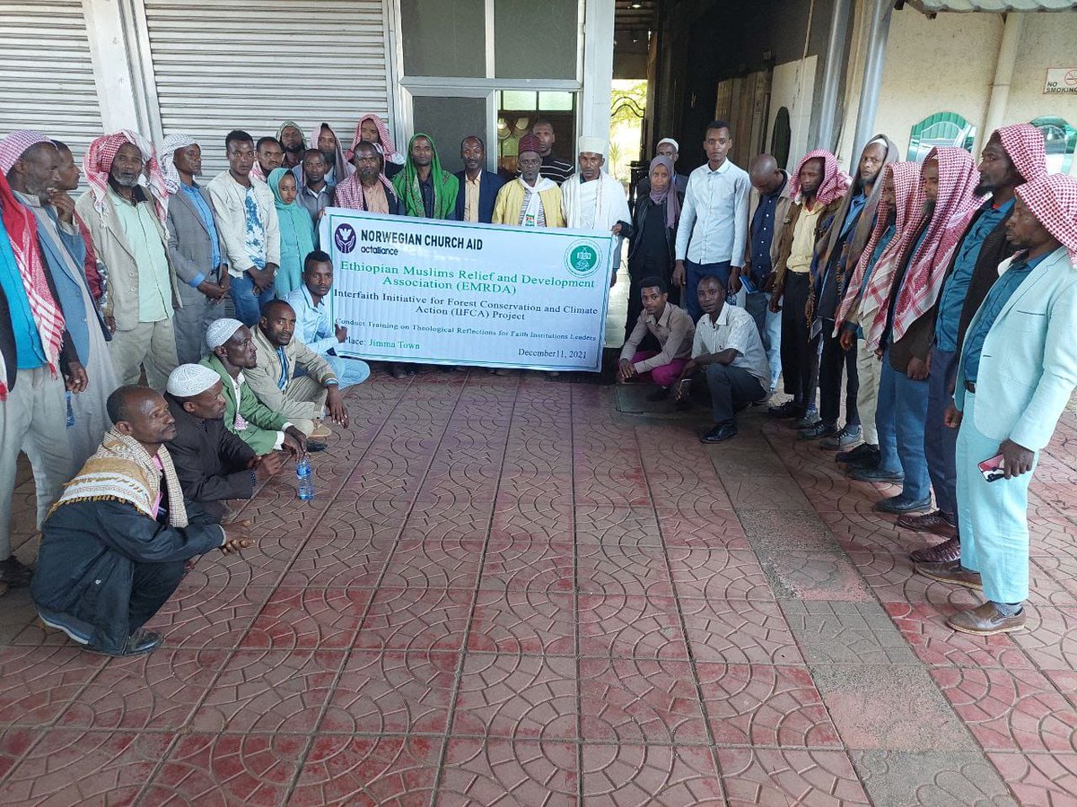 EMRDA6's tweet photo. Ethiopian Muslims Relief and Development Association conducted training entitled "Theological Reflections for Forest Conservation " for Diffrent Religious leaders and Aba Gadas in Jimma zone. https://t.co/MSqLODbWHY