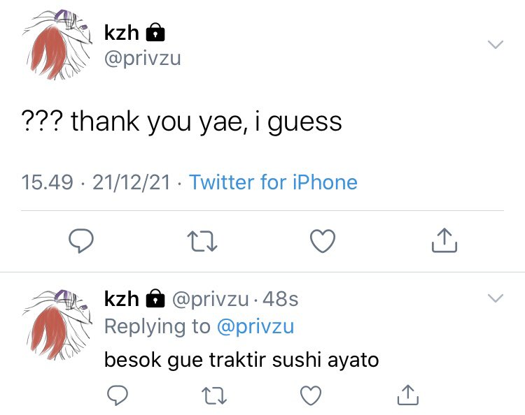sxanemi's tweet photo. #kazubaal one tweet au 

ada rahasia apa nih mereka berdua https://t.co/j0eqoycKK8
