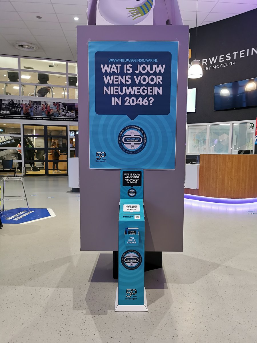 Heb jij jouw wens voor Nieuwegein in 2046 al in één van de tijdscapsule-bussen gestopt of gemaild naar 50jaar@nieuwegein.nl? Je hebt tot 10 januari om jouw wens uit te brengen. Kijk voor meer info op ➡️ nieuwegein50jaar.nl/tijdscapsule.

#Nieuwegein #tijdscapsule