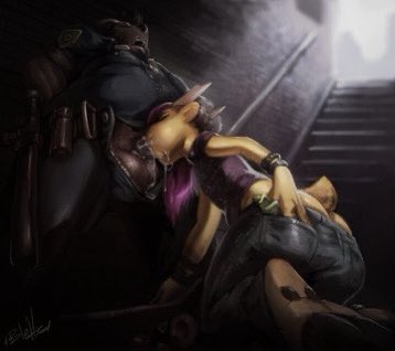 “Mmmm nothing better than some stranger’s filthy cock in an alleyway~”