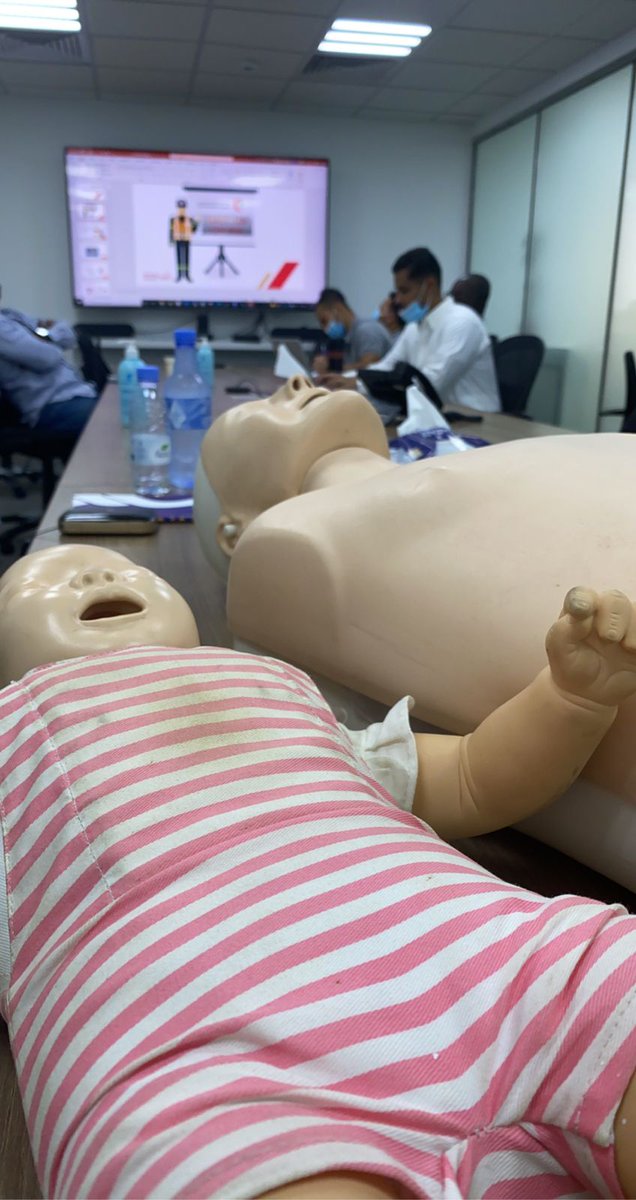 algihazholding's tweet photo. Being committed to sustainability and ESG practices, a “First Aid techniques” training was completed for 15 employees from Algihaz and craft group during the month of November in Algihaz’ head office.
#Algihazholding #Sustainability #First_aid_training #CPR_practises https://t.co/pdCSlzrI3v