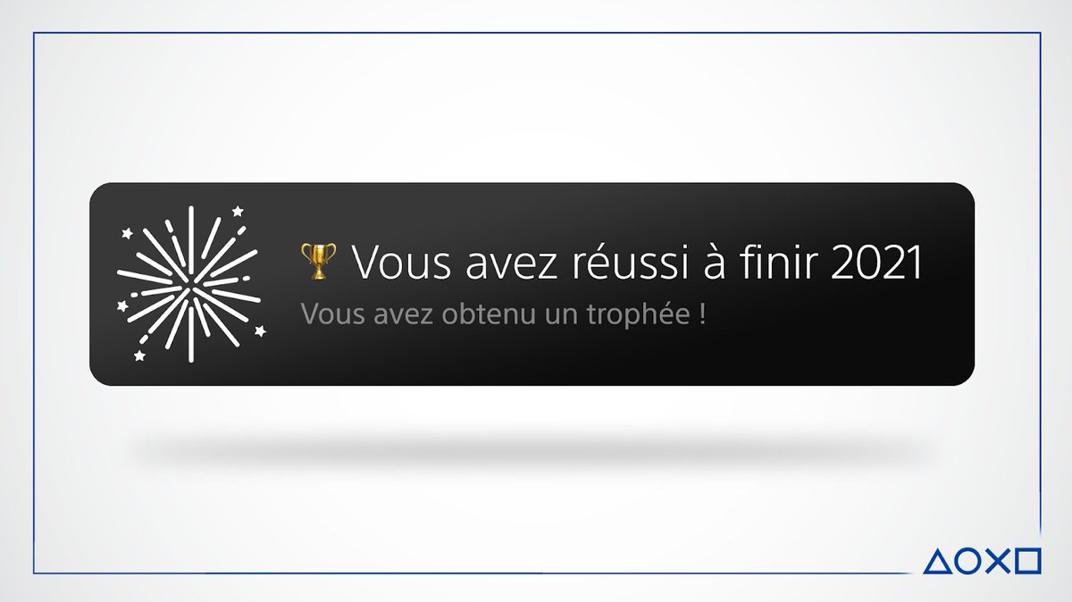 PlayStationFR's tweet photo. Bonne année 2022 à tous ! https://t.co/8dxbTxr4pd