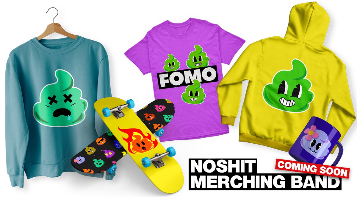 noshit_c's tweet photo. NOSHIT MERCHANDISE!
Coming sooner than you might think!

👕👚🥼🦺👔👕👖🧣🧤🧥🧦👗👘🥻🩴🩱🩲🩳👙👚👛👜👝🎒👞👟🥾🥿👠👡🛹🥤

🚀NOSHIT isn’t just a token, NOSHIT is a movement!

https://t.co/nUzCfY0yum

#crypto #noshit #BSC  #CryptoNews #Merchandise https://t.co/FmenZQLifg