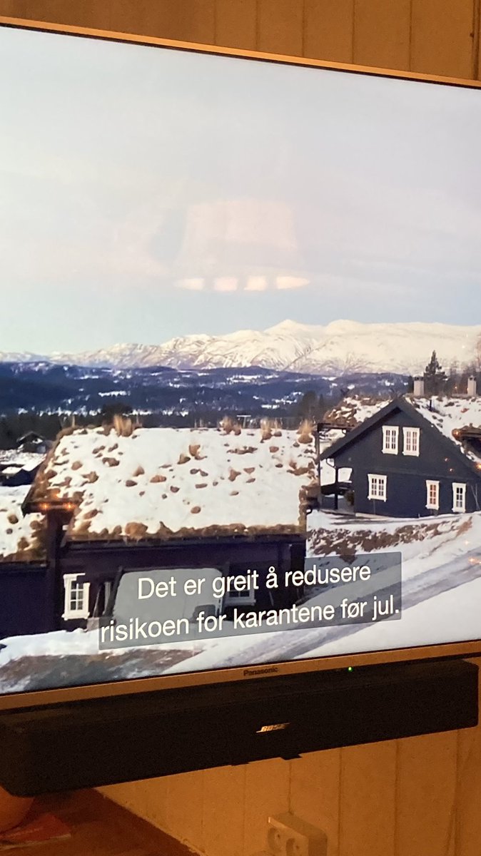 Når @nrknyheter tek korona-tempen på den bemidla delen av folket som kan flykte frå smitta i sitt hus (hytta) nr 2. (Litt verre med dei som jobbar og bur tett, men pytt, pytt)