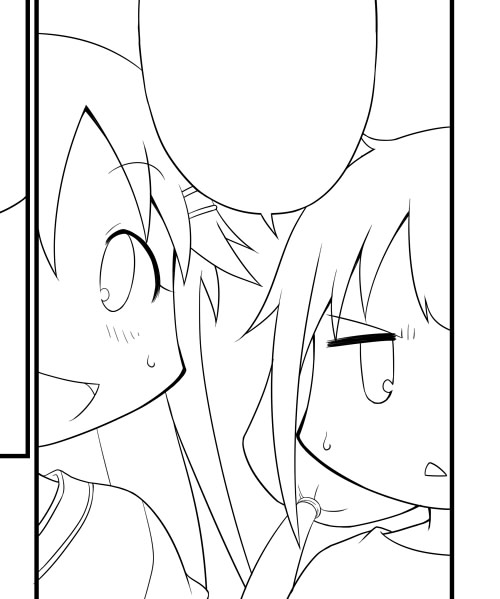 この感じの杏描くのも二年ぶり… 