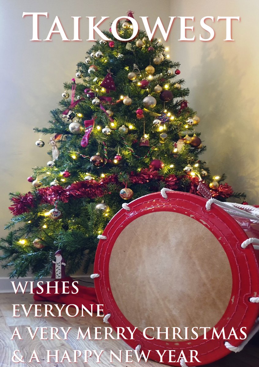 WISHING ALL OUR STUDENTS AND SUPPORTERS A MERRY CHRISTMAS AND A HAPPY NEW YEAR! 🎅
A massive Thank You to everyone who has been supporting us. 2022 In-Person &amp; Online courses, Free Online Taster Sessions Jan 5th &amp; 11th. Look after yourselves and each other
taikowest.com/december-2021-…