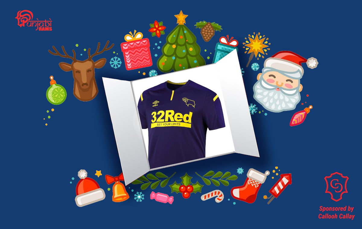 🗓️🎄 21st DECEMBER 🎄🗓️

Our prize today is a Derby County Third Shirt!

Simply like ❤️ and RT this tweet to be in with a chance to win.

Winner announced at 6pm.

#dcfc #dcfcfans