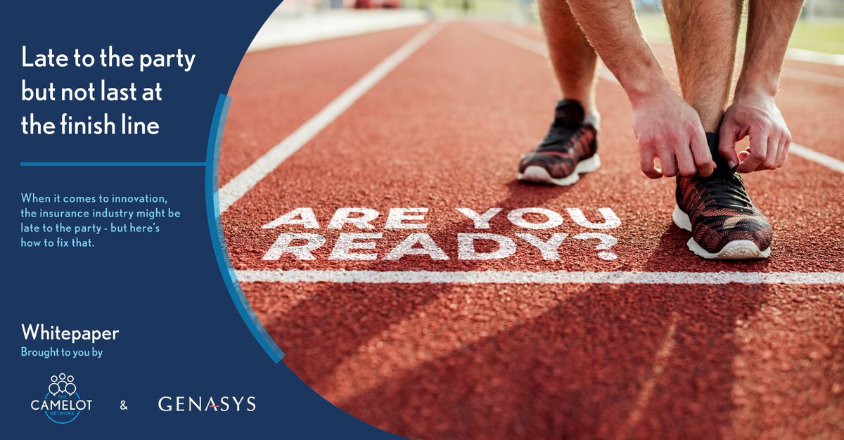 Camelotconnect's tweet photo. How can insurance organisations overcome the many barriers to #innovation?🤔
@camelot_network &amp; @GenasysTech tackle this challenge!
➡Read here: https://t.co/rnF7qrOsvY

Thanks @iamsymsie @CraigOlivier &amp; the Camelot experts who helped create this.

#Genasys #Challenge #Technology https://t.co/pnBpa1rfo7