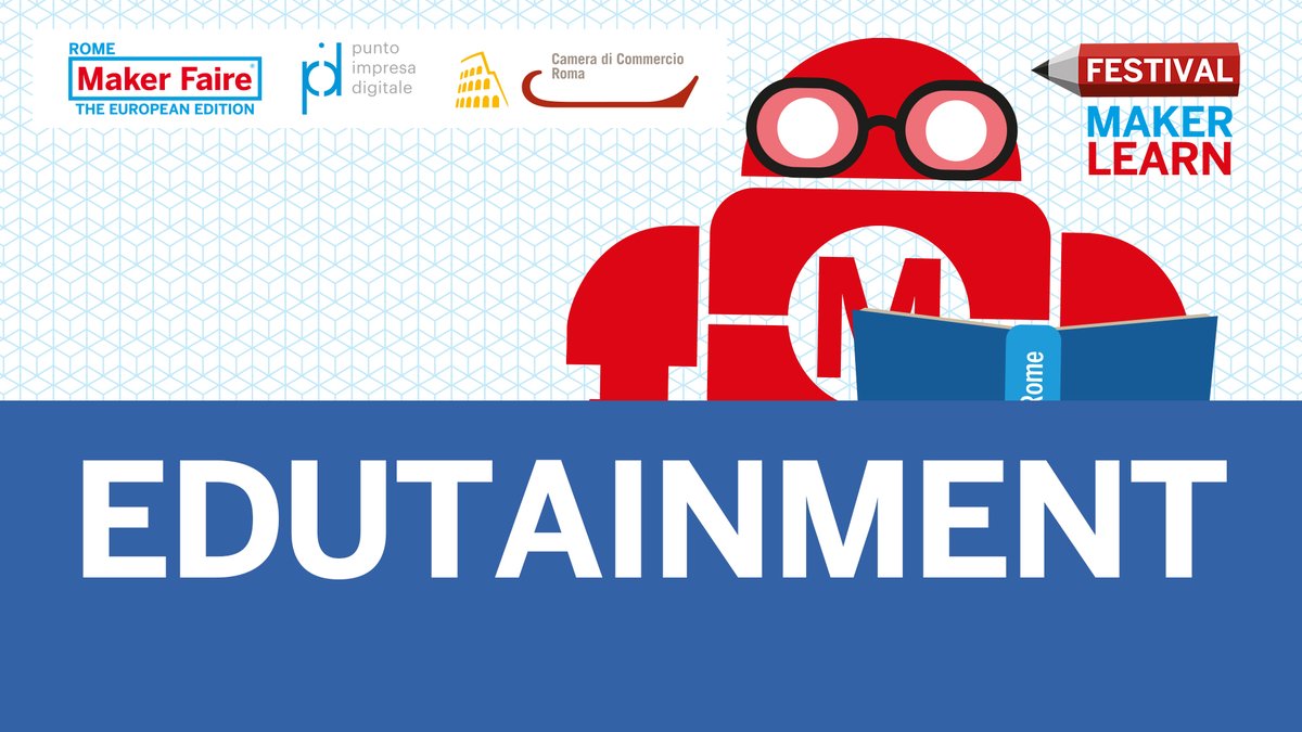 MakerFaireRome's tweet photo. Innovando... si impara! E con #MakerFaireRome non si finisce mai di apprendere e scoprire cose nuove, anche da remoto. 
Scopri i nostri contenuti on demand a tema #Edutainment, ora disponibili su #MakerLearn!
▶ https://t.co/7uw59Dt82b https://t.co/3TCF7FaIZB