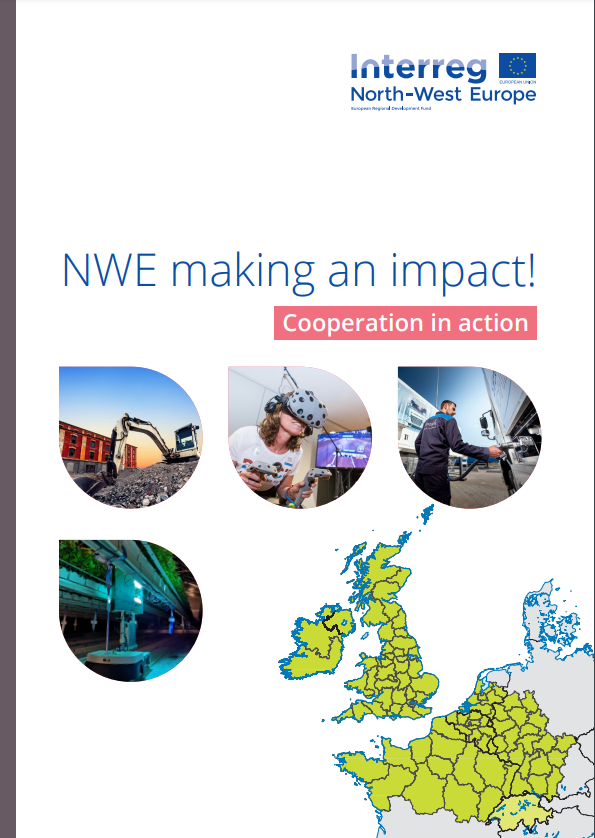[2021 HIGHLIGHTS] In March we released our 'NWE making an impact! - Cooperation in action' publication. There you can find out about our 1️⃣0️⃣2️⃣ projects, their results and the positive impact they have had on our territory 👉 ow.ly/zgqe50HbqY0
#MadeWithInterreg