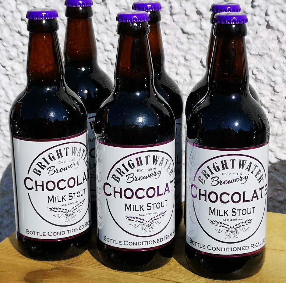 If it's Chocolate Stout 4.9% abv you are after then look no further.
- Order now for Xmas &amp; New Years Eve. brew2you.co.uk/store/137
- Bottle conditioned beers (stout, golden &amp; IPA) delivered to you at home
- Direct from the brewer #BrightwaterBrewery #beer #Surrey