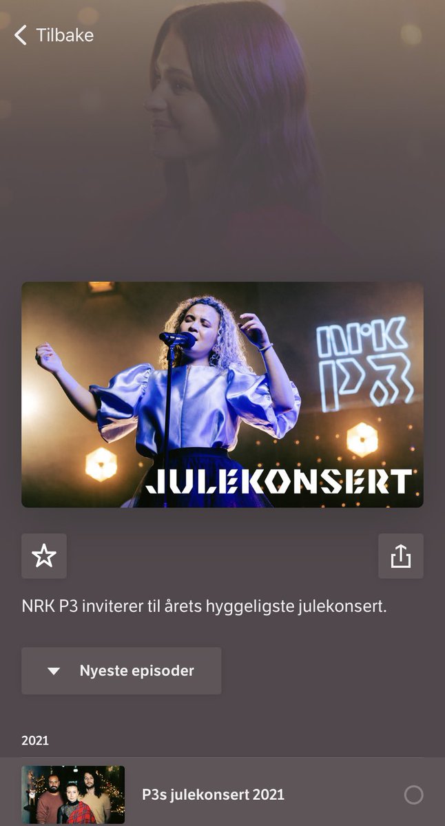 Førjulstida gikk lukt åt helheim med hensyn til konserter - men heldigvis er det noen lyspunkter. Denne for eksempel. Og imorgen kjører #NRKNitimen julekonsert live fra kl 09 på NRK P1.