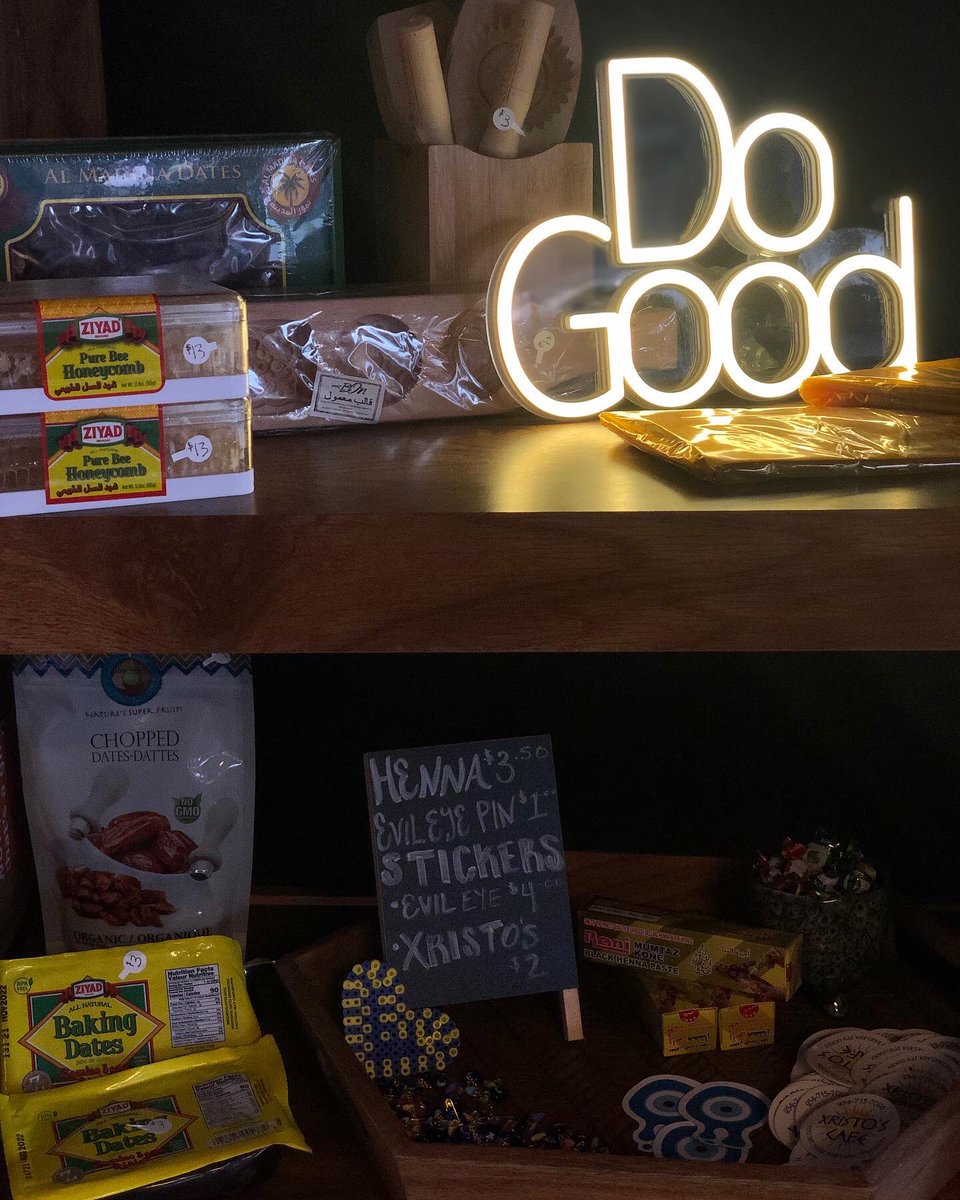 xristos_cafe's tweet photo. Looking for unique stocking stuffers? We’ve got you covered - come pick something up today, tomorrow, or Thursday 9-2! 

#getyourgreekon #golocal https://t.co/DsTrWRjpvz