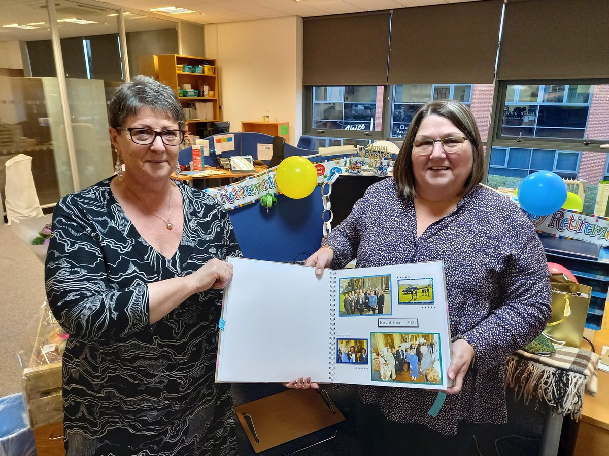 Saying farewell to our Fund Manager, Sue Wragg 👋

1️⃣9️⃣ years
2️⃣,8️⃣5️⃣6️⃣ grants awarded
3️⃣4️⃣3️⃣ panel meetings organised
1️⃣5️⃣0️⃣ funds managed

Have a lovely retirement - enjoy the memories in the scrapbook👍

Thank you for everything you've done for communities in #SouthYorkshire🙌