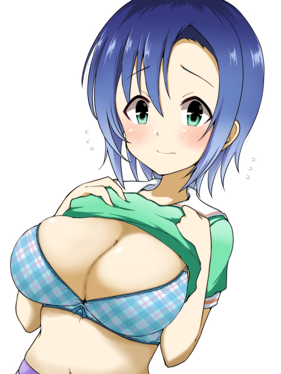 ブラ見せてくれる多田李衣菜ちゃん(青) 