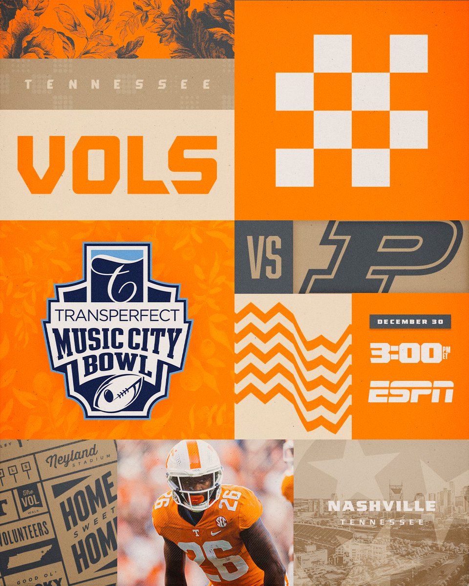 Vol_Football's tweet photo. 𝗕𝗢𝗪𝗟 𝗪𝗘𝗘𝗞.

Postseason football in our state's capital.

https://t.co/JytYkQAejo https://t.co/aDXfc7b4hQ
