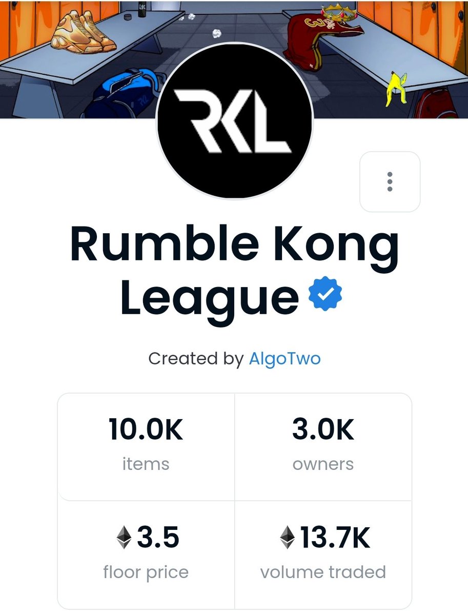 aryanReddy017's tweet photo. ALL TIME HIGH FOR KONGS !!

3.5 eth 
@RumbleKongs !!!

Just broke their previous high of 3.47 !!

LFG https://t.co/G2jU8hgfoi