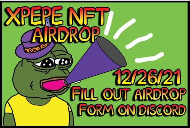 xPEPE🐸 (@xpepenft) on Twitter photo 🐸xPEPE Friends - Win .5 xPEPE Everyday for the next 5 days!🐸
⚡Only 5 more days until our airdrop!⚡
♻️Retweet
🦵Follow
🔖Tag 5 friends
<a href="/AirDropBishop/">Airdrop Bishop || 🪙💰💎 🚀🔥🪂</a> <a href="/XRP_Airdrops/">XRP Airdrops</a> <a href="/AirdropsXrpl/">XRPL AIRDROPS</a> <a href="/AirdropHookerX/">Airdrop Hooker 🪙🔑 SuperFans</a> <a href="/early_airdrop/">Airdrop Killer</a> @calleann94 <a href="/airdrop_token79/">Token Airdrop</a> #NFT #Trustline #XummAirdrop #giveaway 🐸xPEPE Friends - Win .5 xPEPE Everyday for the next 5 days!🐸
⚡Only 5 more days until our airdrop!⚡
♻️Retweet
🦵Follow
🔖Tag 5 friends
<a href="/AirDropBishop/">Airdrop Bishop || 🪙💰💎 🚀🔥🪂</a> <a href="/XRP_Airdrops/">XRP Airdrops</a> <a href="/AirdropsXrpl/">XRPL AIRDROPS</a> <a href="/AirdropHookerX/">Airdrop Hooker 🪙🔑 SuperFans</a> <a href="/early_airdrop/">Airdrop Killer</a> @calleann94 <a href="/airdrop_token79/">Token Airdrop</a> #NFT #Trustline #XummAirdrop #giveaway