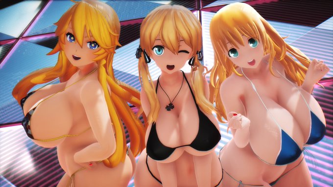 #今年の漢字は金だそうなので金髪を貼っておきます 
今年作った金髪 