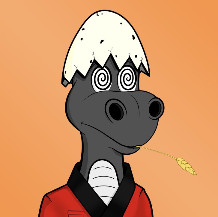 NFT_RyanH's tweet photo. @DapperDinoNFT Egghead!
#SaveTheDinos
#25DaysofDinos https://t.co/eKU28kjww5