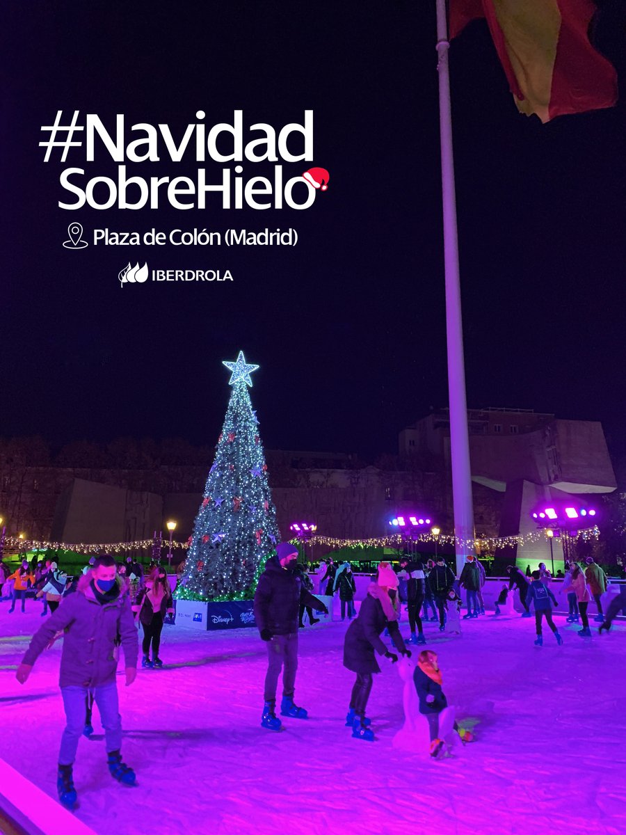 🎄 ¿Quieres un planazo navideño y al aire libre en #Madrid? ¡Vente a patinar a la pista de hielo de @javierfernandez en Colón! ⛸ 🎁 REGALAMOS 15 pases dobles para disfrutar hasta el 9 de enero: 📲 Síguenos 🔄 RT 💬 Comenta #NavidadSobreHielo 📩 ¡Ganadores por DM el 23/12!