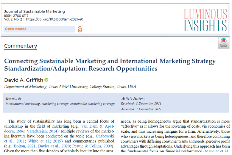 GriffithDavidA's tweet photo. Research ideas at the intersection of international marketing strategy standardization/adaptation and sustainable marketing. @JSustMark 

https://t.co/w5cCY5CR6X https://t.co/s3uygfTesN