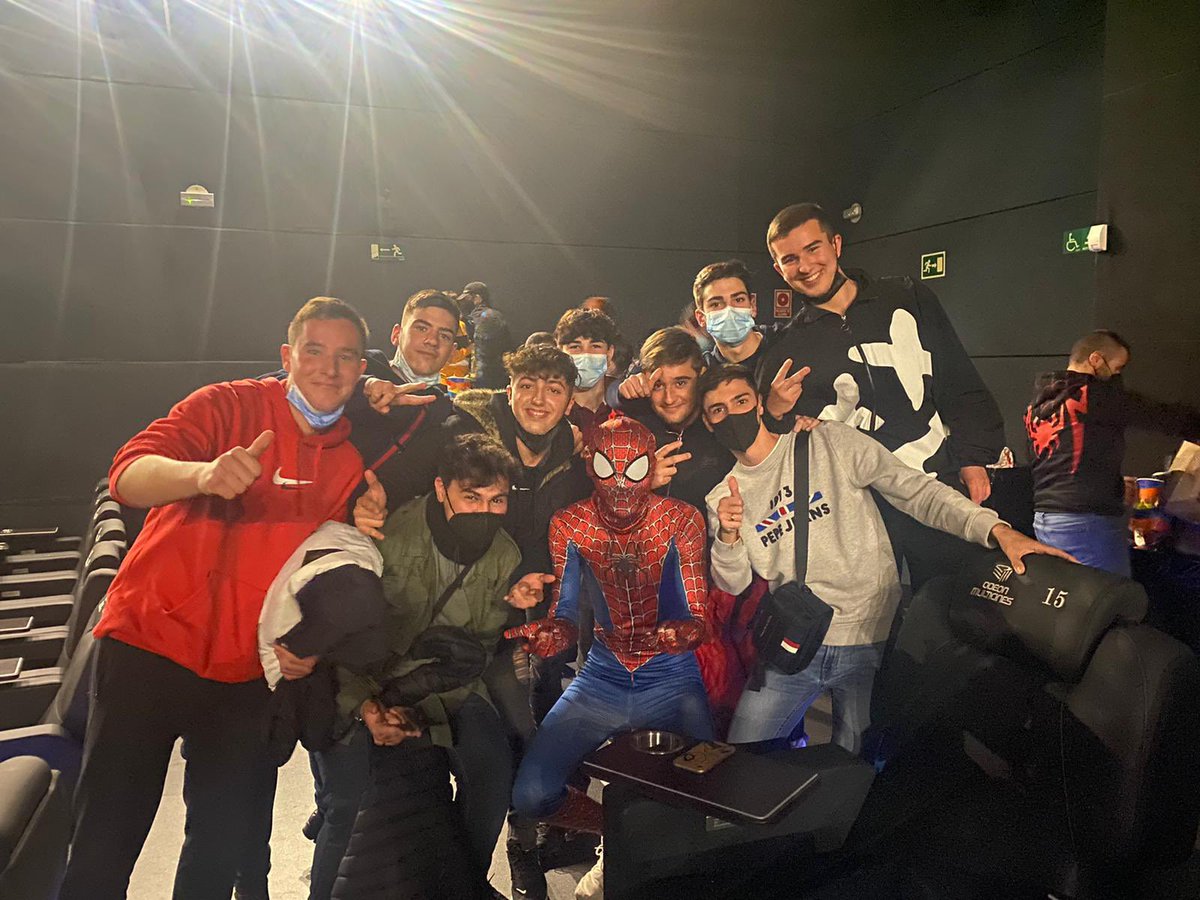 El Spiderman? No preguntéis, nose quien es