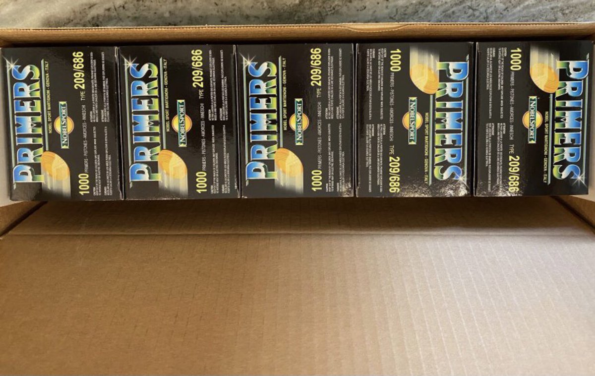 ReloadingCenter's tweet image. 686 Nobel sport primers in stock