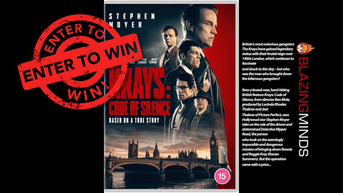 Blazing Minds (@blazingminds) on Twitter photo It's #giveaway time and we bring you the chance to win a DVD of #KraysCodeOfSilence from @101_Films starring #StephenMoyer courtesy of <a href="/AimPublicity/">Aim Publicity</a>. Enter here bit.ly/3J4EcOu Ends 4 January, open to UK residents only. It's #giveaway time and we bring you the chance to win a DVD of #KraysCodeOfSilence from @101_Films starring #StephenMoyer courtesy of <a href="/AimPublicity/">Aim Publicity</a>. Enter here bit.ly/3J4EcOu Ends 4 January, open to UK residents only.
