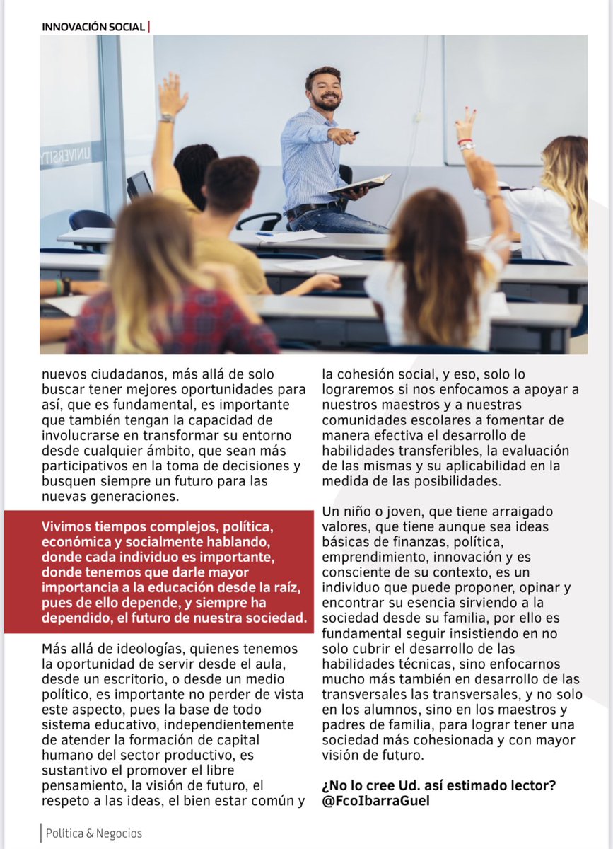 Francisco Javier Ibarra Guel tweet media