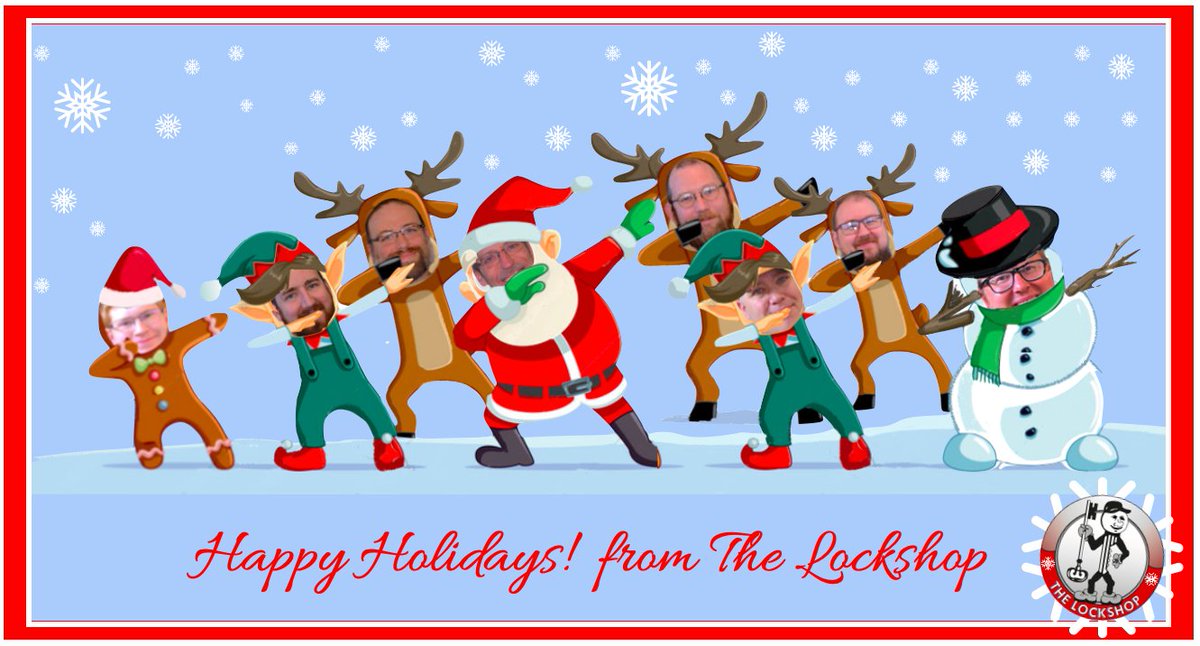 thelockshopnd's tweet photo. Happy Holidays from all of us here at #TheLockshop!
#dabtastic #ilovefargo #locksmith #HappyHolidays #fargomoorhead https://t.co/wQF6j32oou
