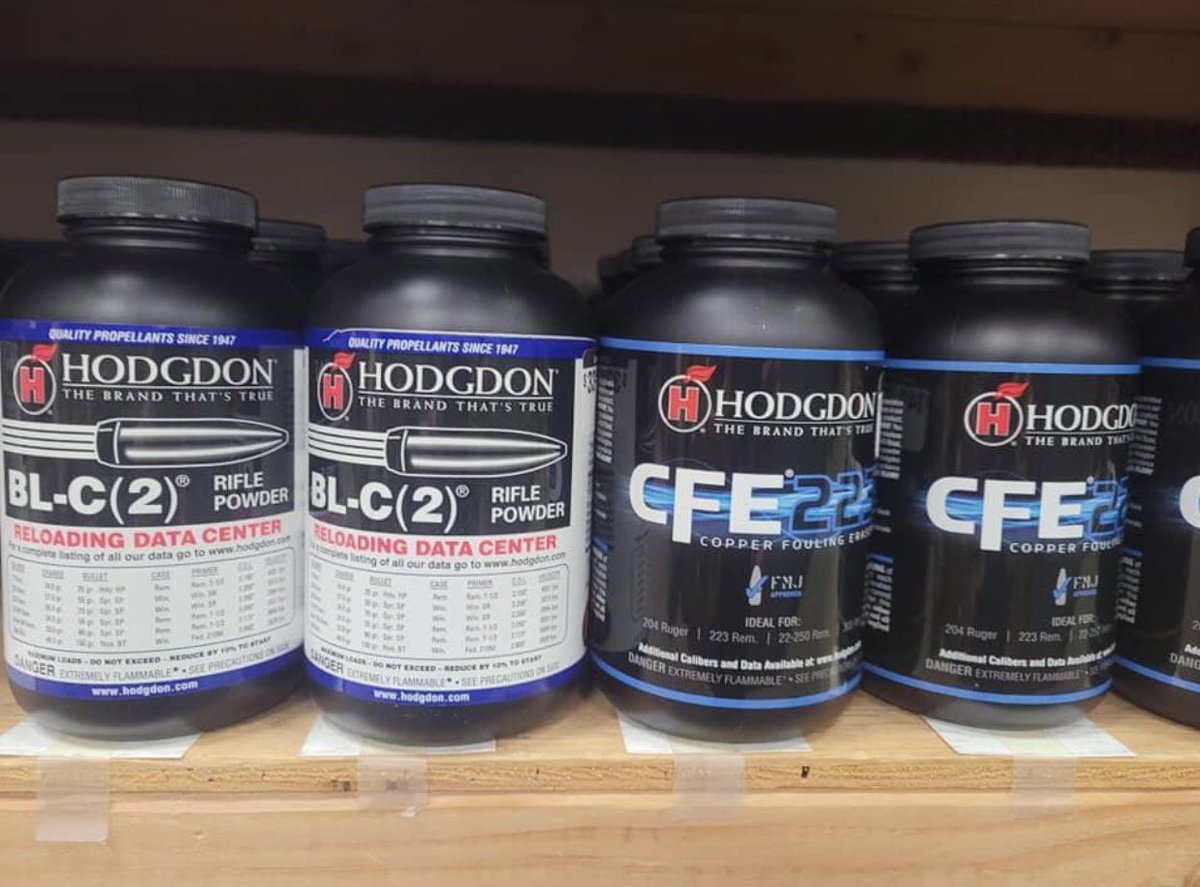 ReloadingCenter's tweet image. BL-C(2) and CFE powder in stock