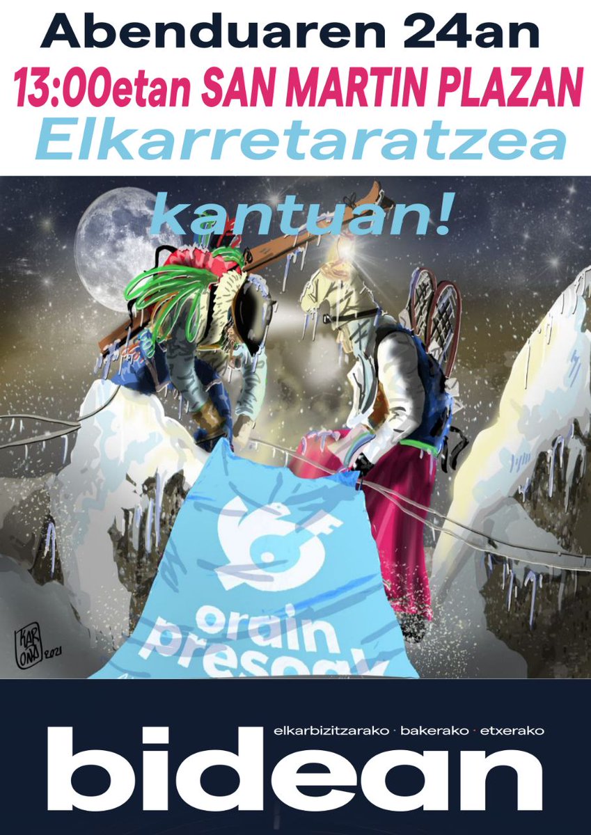 hankazabal's tweet photo. Bihar, etzi eta etzidamu plazan elkartu ga! https://t.co/Gn8EhfA1BJ