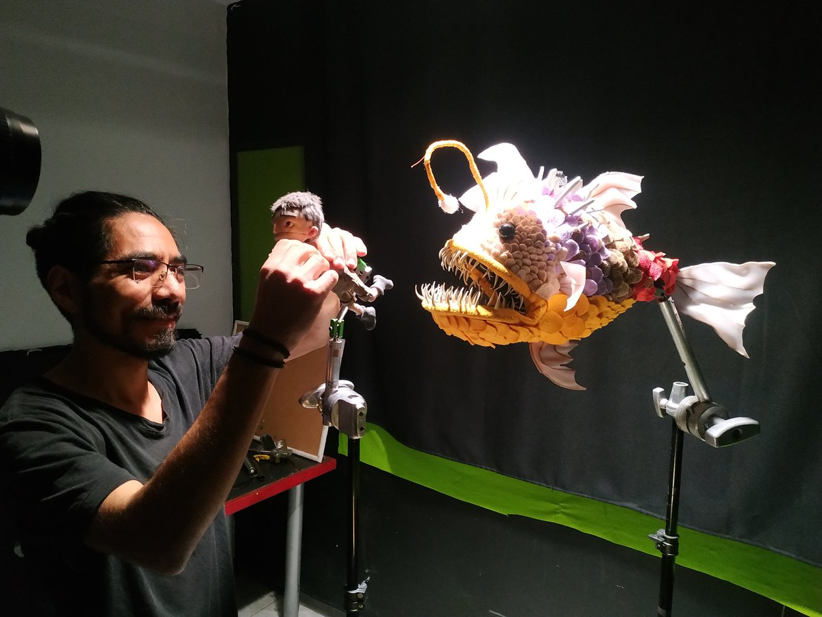Pablo Bedolla animando #naukratesstopmotion <a href="/kraneoestudio1/">kraneoestudio</a>