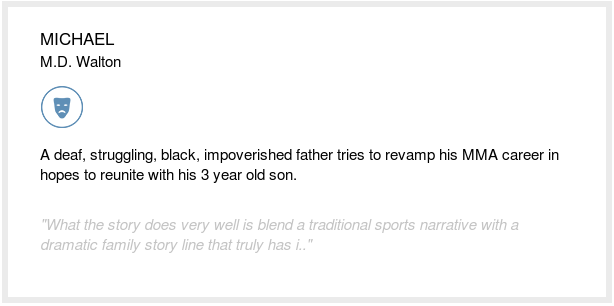 theblcklst's tweet photo. Black List readers think you should read MICHAEL by M.D. Walton https://t.co/g2by2IYQa8 #BlackListWeekendRead https://t.co/ak4AEI6uGP