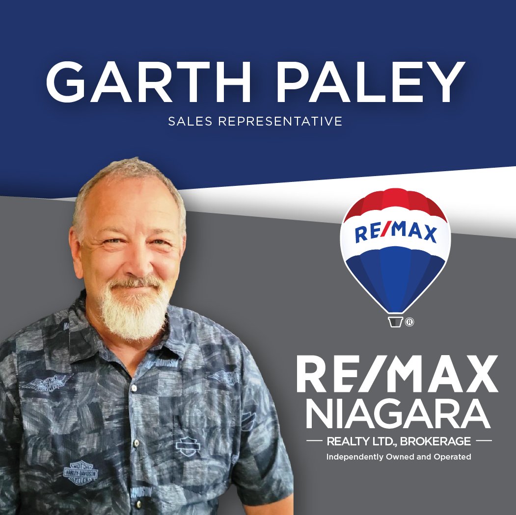 Please join us in welcoming Garth Paley to our RE/MAX Niagara team! Garth is based out of our Welland office at 150 Prince Charles Drive and can be reached at 905-732-4426.

#newagent #welcome #realtor #realestateagent #realestatelife #niagara #niagararealestate