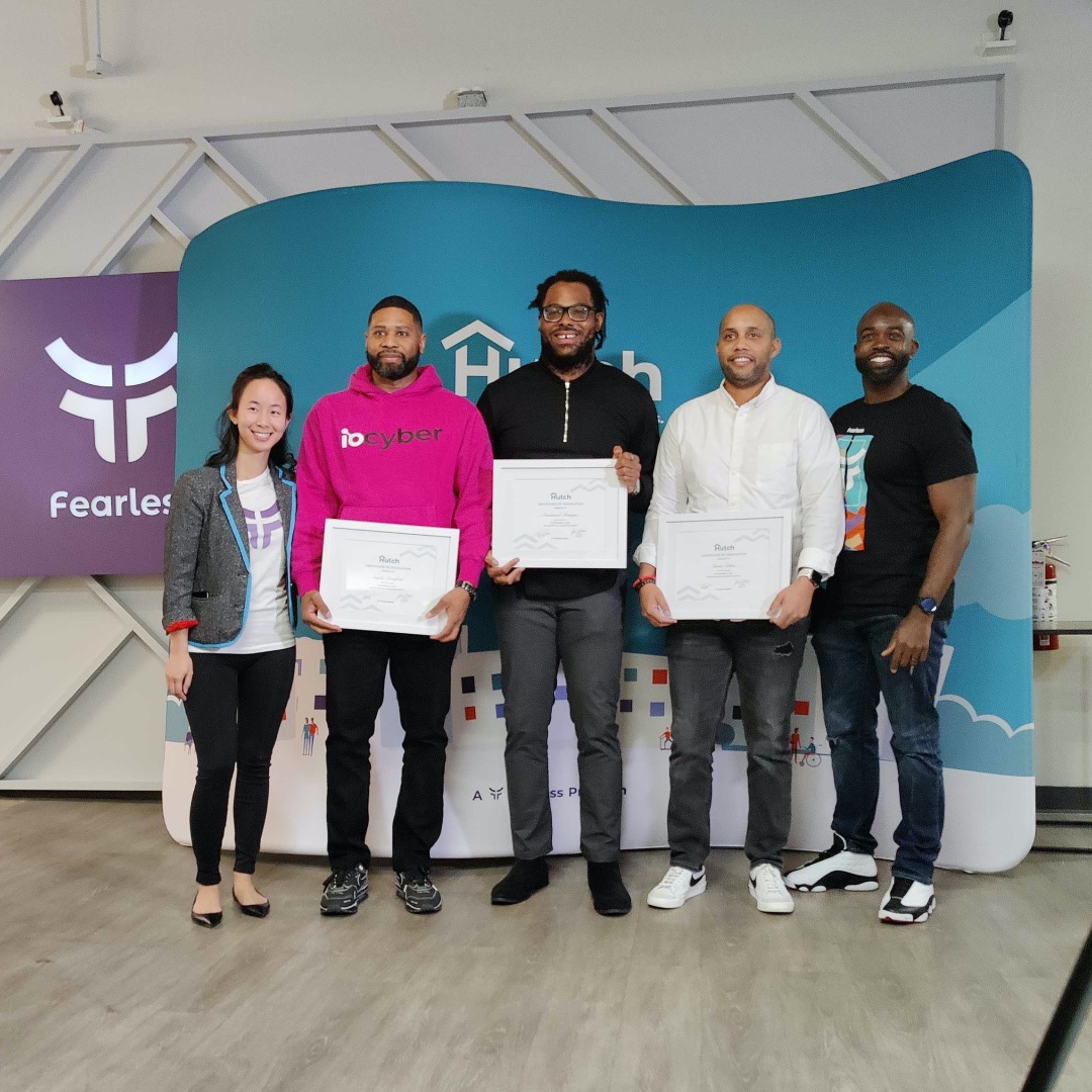 DelaliDzirasa's tweet photo. Congratulations @theta_llc @iocyb3r @SystoneIT and Lucky Rabbit on graduating @hutchstudiohqs!

"You did this for a reason. Whether it be legacy or equity, remember your 'why.' Despite anything, your why will always remain consistent and will be the thing that keeps you going." https://t.co/zARWsVYp7a