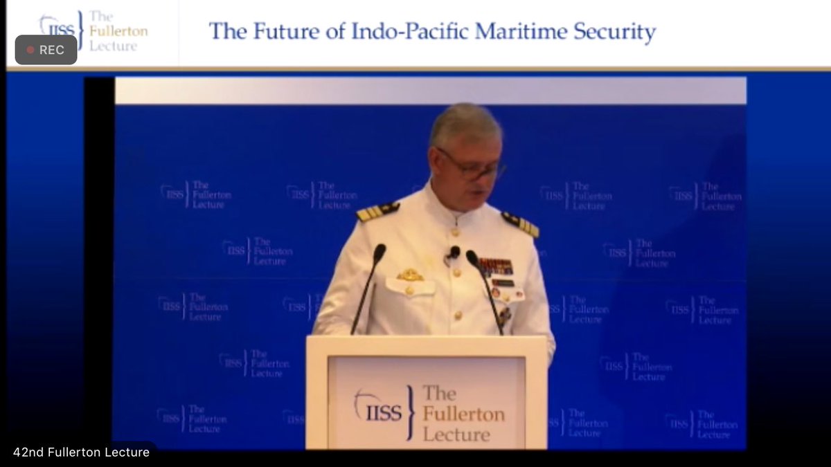 bill_hayton's tweet photo. Germany plans to send Air Force and Cyber units to Asia in 2022 and Navy in 2023 with subsequent visits every two years says Vice-Admiral at @IISS_org Fullerton Lecture https://t.co/3tJc029ZcR