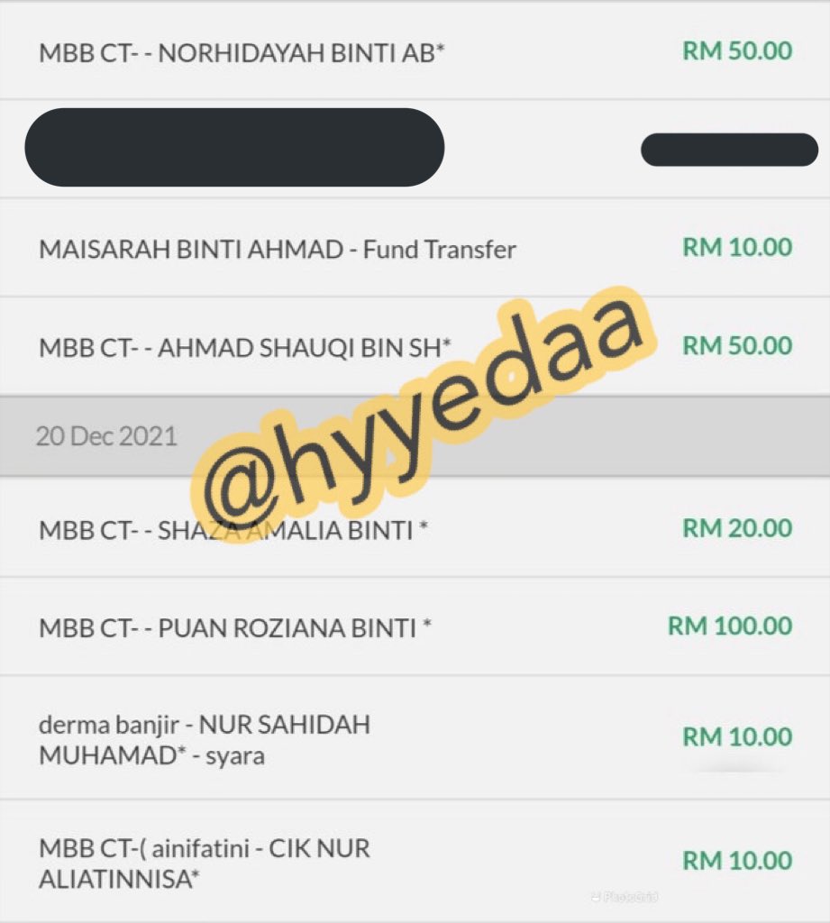 Hazellizkoo's tweet photo. [UPDATE] 

As of 21/12 3PM MYT, the current second donation amount is RM 956.90
((RM 556.90 + RM 400)). 

Alhamdulillah, we will donate to Kempen Bencana Banjir at 6 p.m. Thank you for your generosity. Let us continue to spread the word about the donation drive! 💜

#MYARMYhelp https://t.co/1lTa0TVpmL