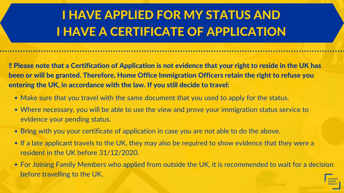 CitzRights's tweet photo. ❗️❗️Calling all EU/EEA/Swiss nationals living in Scotland!
Will you travel during the festive period?
👉Remember that border rules has changed for EU nationals entering the UK after Brexit
Check those pictures to make sure you travel safely, and avoiding surprises at the Border https://t.co/cPbPxaJx0v
