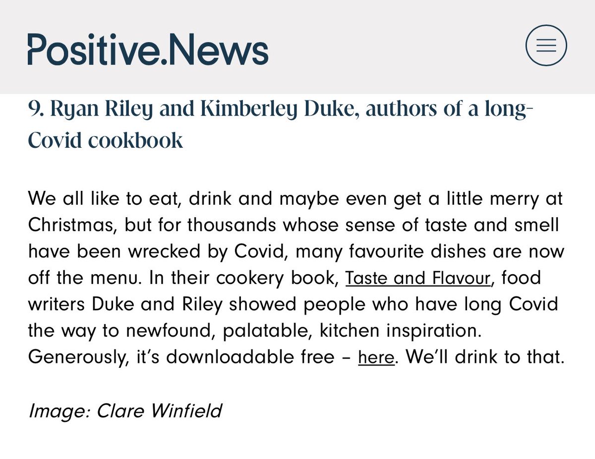 Thrilled to be named as one of the 10 people who did extraordinary things this year alongside my best friend <a href="/Kimdukee/">Kim Duke</a>.

Our global smash hit Taste &amp; Flavour, truly had an impact globally.