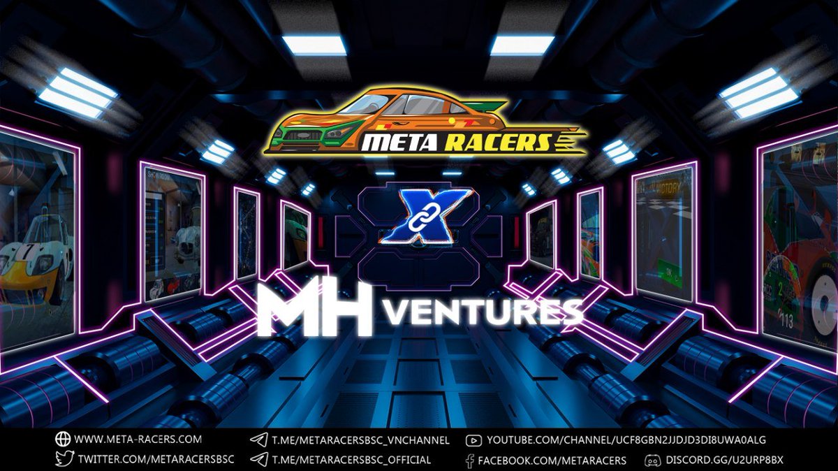 tarankaaa_dasha's tweet image. ✨ PARTNERSHIP ANNOUNCEMENT - MH VENTURES X METARACERS ✨

💥 We are glad to announce that MH Ventures has now become a strategic partner of #Metaracers. 
⚡️ MH Ventures is a world class community-backed venture capital investing in top blockchain projects of the future.