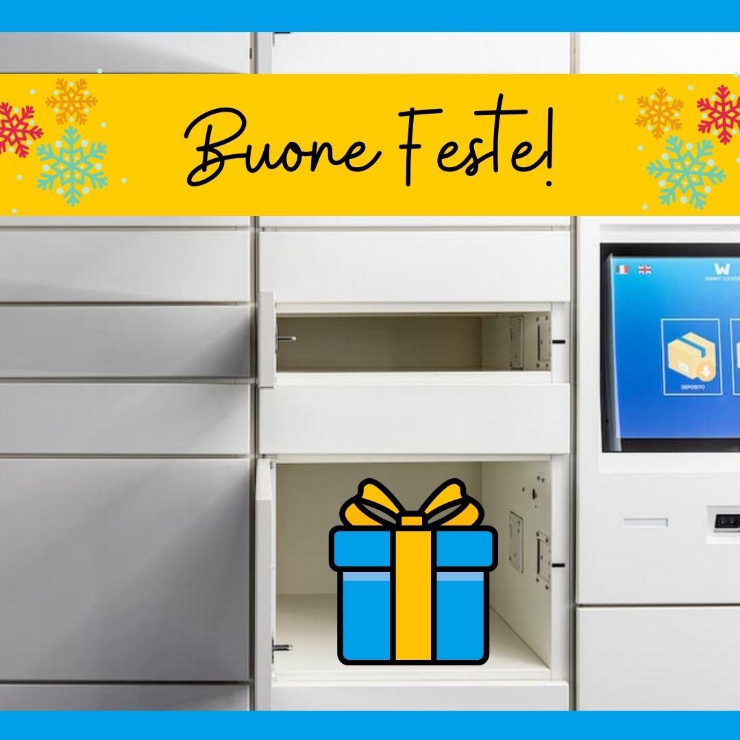 Siamo nel pieno del periodo delle #Feste: ci fa piacere pensare che nei tanti #SmartLocker WIB d'Italia siano stati recapitati regali che abbiano reso felice chi ha aperto lo sportello.
Vi auguriamo di passare tanti momenti di gioia con chi vi sta a cuore!